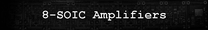 8-SOIC Amplifiers